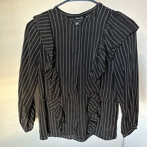 madewell silk blouse